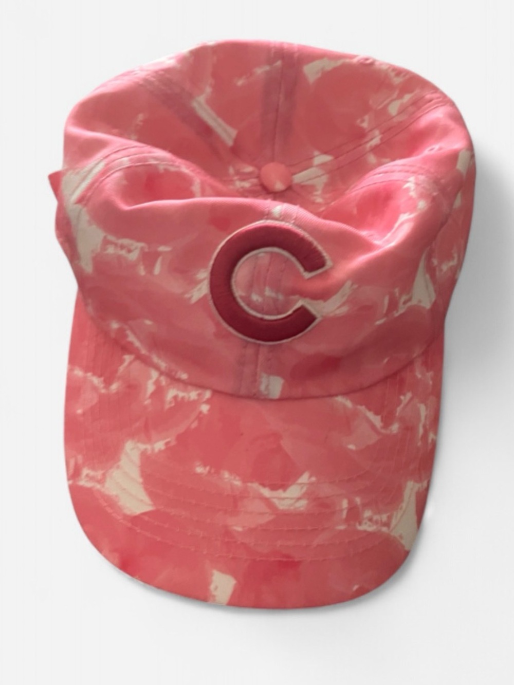 Pink Camo Chicago Cubs Baseball Cap